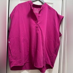 Figs Women's Raspberry Sorbet Scrub Set